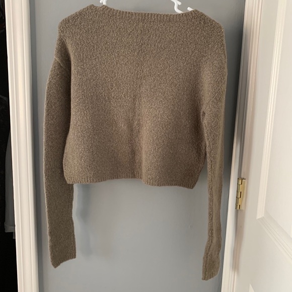 NWOT BCBGMaxAzria Ida Cropped Sweater - Picture 4 of 8